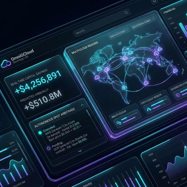 OmniGCloud Dashboard Mockup